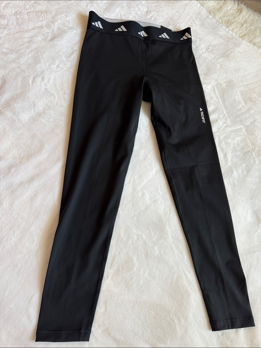 Adidas Techfit High-Rise Training Leggings – Black, Size M